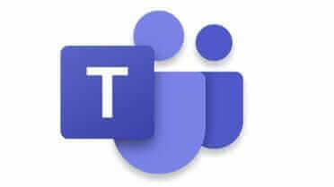 Microsoft Teams logo icon, blue and purple design, digital communication platform symbol.